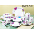 47pcs Ceramic Porcelain Dinnerware conjuntos para 8 pessoas